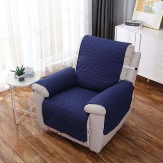 OEM Funda Para Sill&oacute;n Reclinable De 1 Plaza, Impermeable, Para Sof&aacute; De Dormitorio (azul Marino 55&times;200)