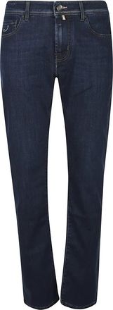 Jacob Cohen Bard Fast Jeans - Heren - Slim Fit Jeans - Blauw - W31 - Leer - Jeans