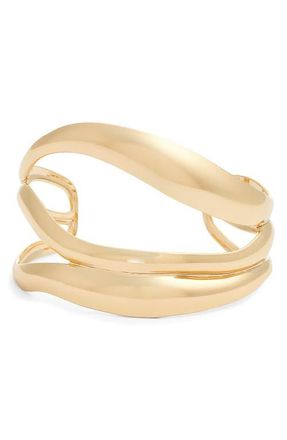 Nordstrom Organic Cuff Bracelet in Gold at Nordstrom
