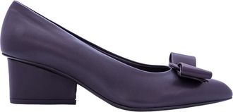 Ferragamo Ladies Purple Heels, US Size 10.5