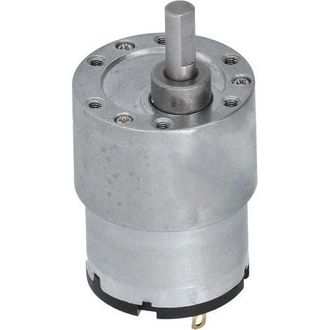 OEM Motorreductor De Cc De 12 V Con Eje De 6 Mm De Di&aacute;metro, Cable De Cobre, Rotaci&oacute;n En Sentido Horario/antihorario, Modelo Jgb37-52035rpm