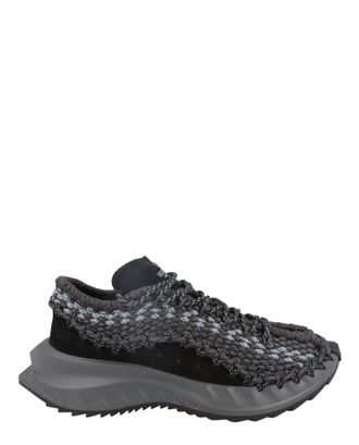 Valentino VLogo Suede Crochet Low-Top Sneakers