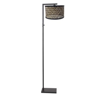 Steinhauer L&aacute;mpara De Pie - Stang - Negro - Bamb&uacute; Metal - - Steinhauer