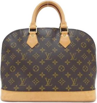Louis Vuitton Borsa Alma Monogram Pre-owned - - Pre-owned - Donna - Marrone - ONE SIZE