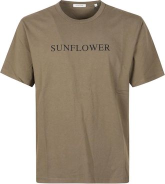 Sunflower New Logo Tee - - Tops - Uomo - Verde - S