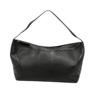 STUDIO NICHOLSON Tassen, Dames, Zwart, ONE Size, Leer, Hagu Schoudertas