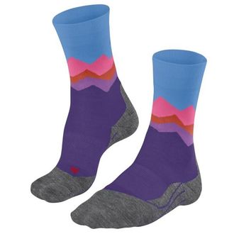 Falke TK2 Crest Wandersocken f&uuml;r Herren | lila