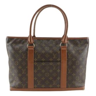 Louis Vuitton Pre-owned Tote Bags, female, Brown, Size: ONE SIZE Pre-owned Weekend PM Monogram Tote Bag