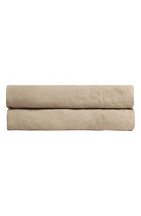 Parachute Linen Fitted Sheet in Toast at Nordstrom, Size California King