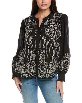 Johnny Was Kivi Blouse