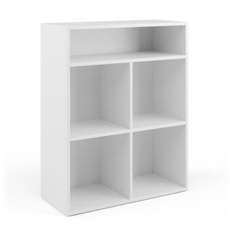 Vicco Librer&iacute;a, Blanco, 72 X 90.2 Cm 4 Compartimentos, Vicco