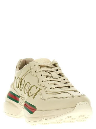 Gucci Rhyton Sneaker - White
