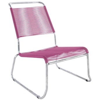 Schubiger M&ouml;bel Spaghetti-Kufen-Lounger-Hochlehner S&auml;ntis