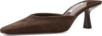 Steve Madden Alyse Womens Shoes Dark Brown Suede : 9.5 M, Synthetic