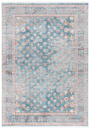 Safavieh Alfombra azul/rosado 122 x 183 cm