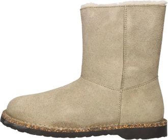 Birkenstock Uppsala Zip Shearling Narrow Fit - Dames - Schoenen - Beige - Maat: 38 EU Wol