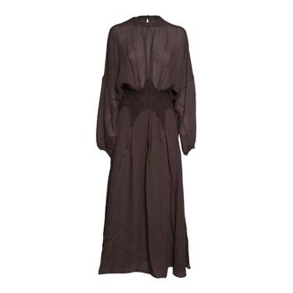 Bazar Deluxe Bazar Deluxe, Maxi Dresses, female, Brown, Size: XS Maxi Dress