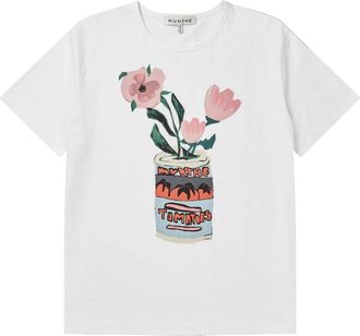 Munthe T-Shirt - Dames - T-shirts - Wit - S - Tops