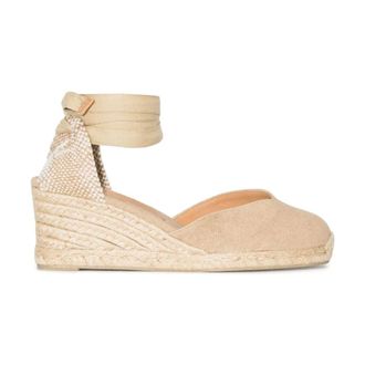Castaner Chiara Wedge Espadrille - female - Casta&ntilde;er - Wedges - Beige - 8 UK - Shoes