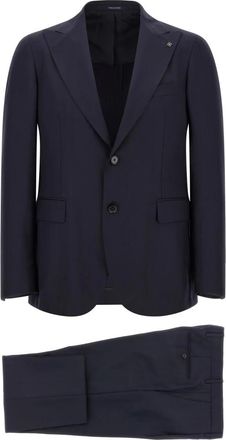 Tagliatore Vesuvio Pak - Heren - Pakken - Blauw - Maat: M Wol