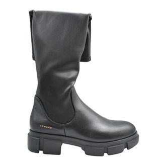 Copenhagen Schoenen, Dames, Zwart, 40 EU, Leer, Laced Boots