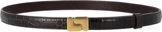 SOEUR Ninon Belt - Dames - Riemen - Bruin - 80 CM - Leer - Accessoires