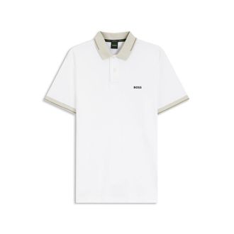 BOSS Slim-fit cotton polo shirt