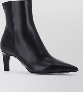 Jimmy Choo London leather ankle boots