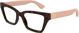 Gucci Gg 1715O 005 Optisch Montuur - Dames - Brillen - Veelkleurig - 53 MM - Accessoires