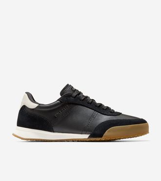 Cole Haan Mens GrandPr&oslash; Slimline Sneakers - Black Size 10.5