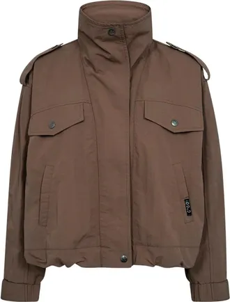 Co'Couture Chaquetas - Jackets - Mujer - Marr&oacute;n - XL