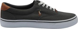 Ralph Lauren Sneakers heren canvas blauw - 41- GRI - Heren - Sneakers - Grijs - 46 EU - Schoenen