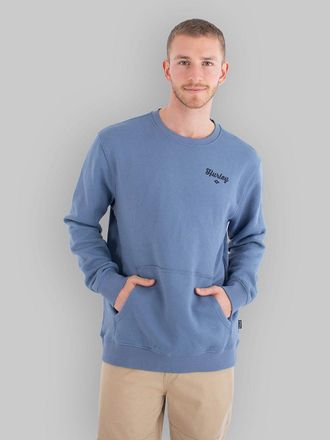 Hurley Hurley Fleece Top Printing Press Pasages Crew Sweater grau