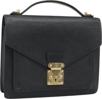 Louis Vuitton Pre-owned Vintage Epi Leather Hand Bag - Dames - Vintage Handtas - Zwart - ONE Size - Leer - Vintage