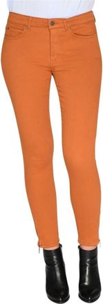 C.Ro Magische Fit Oranje Stijlvolle Top - Dames - Skinny broeken - Oranje - XS - Broeken