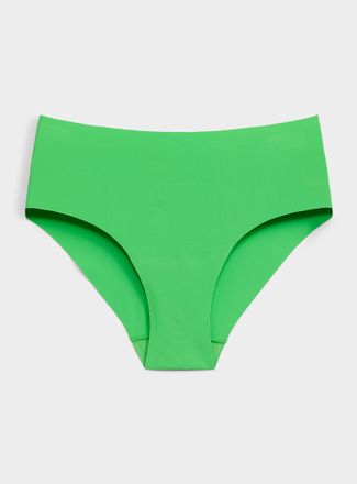 Miiyu Womens Stretch Laser-cut bikini panty Recycled nylon