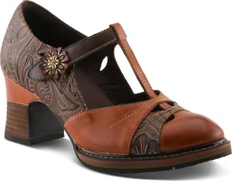 L'Artiste by Spring Step Womens Sweetnora Shoes, Camel Multi, 9.5-10