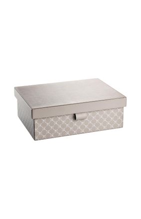 Schubiger M&ouml;bel Box Gr&ouml;sse l, Beige H: 12 cm
