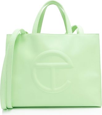 Telfar Faux Leather Medium Shopping Tote