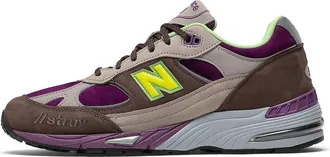New Balance (WMNS) New Balance Stray Rats x 991 Made in England Purple Green W991SRG