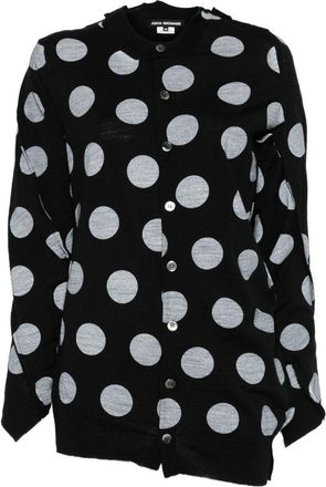 Junya Watanabe Womens Dotted Wool Sweater