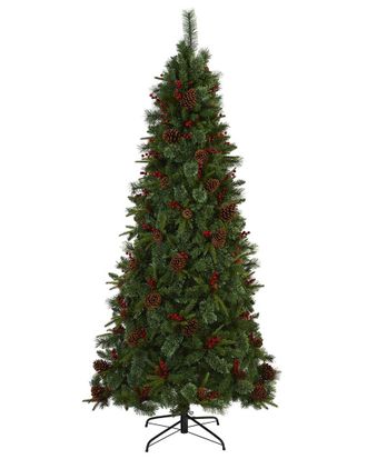 Nearly Natural 7.5Ft. Norway Mixed Pine Artificial Christmas Tree