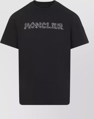 Moncler logo print short sleeve t-shirt