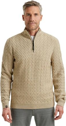 Vanguard Heren, Truien, Beige, Maat: L Wol