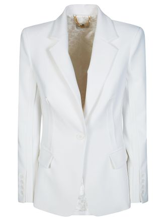 Elisabetta Franchi Tailored Fitted Shape Flap Pockets Jacket