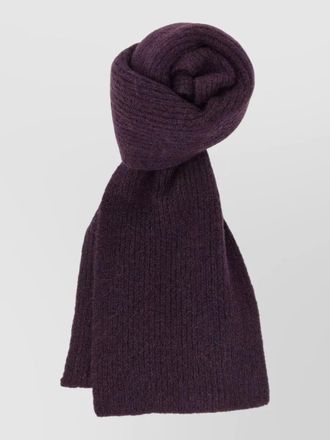 Dries Van Noten ribbed scarf