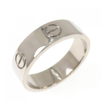 Cartier Love White Gold (18K) Band Ring (Pre-Owned)