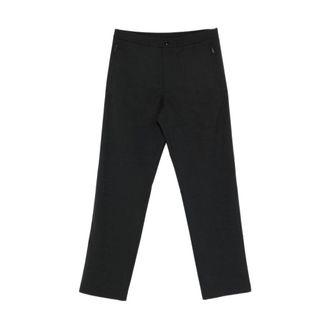 Emporio Armani Straight Trousers, male, Black, Size: 2XL Capsule Pre Trousers