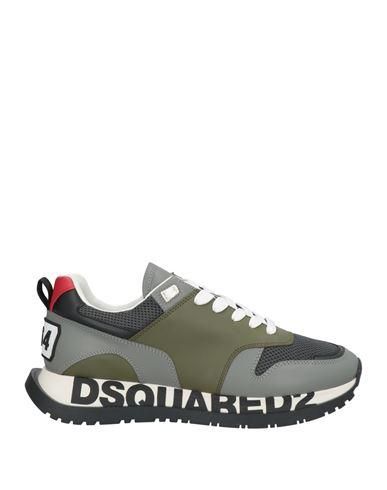 スニーカー Dsquared2 Sneakers Men Suede Gray/Dark Grey Dsquared2 Run DS2 Sneakers Grey at CareOfCarl.com