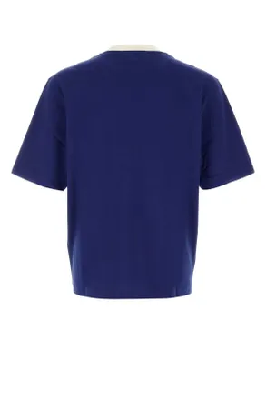Ami Text-Print T-Shirt - Navy